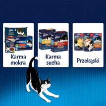 Purina Felix Fantastic Kurczak z Pomidorem – mokra karma dla kota – saszetka 85 g