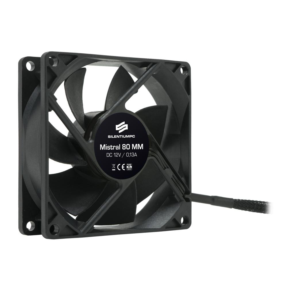 Wentylator SilentiumPC Mistral 80 - obrazek 2