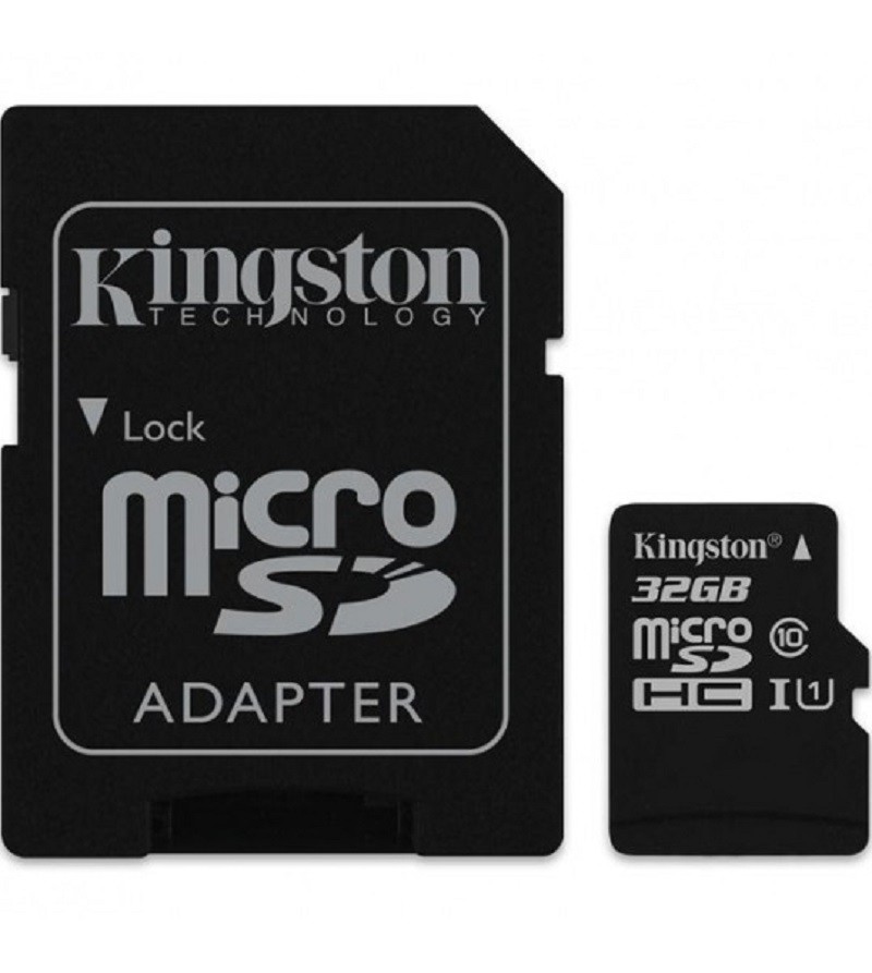 Karta pamięci microSDHC Kingston Class 10 32GB + Adapter SD