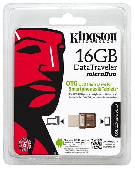 Pamięć USB 2.0 Kingston DataTraveler microDUO 16GB - obrazek 5